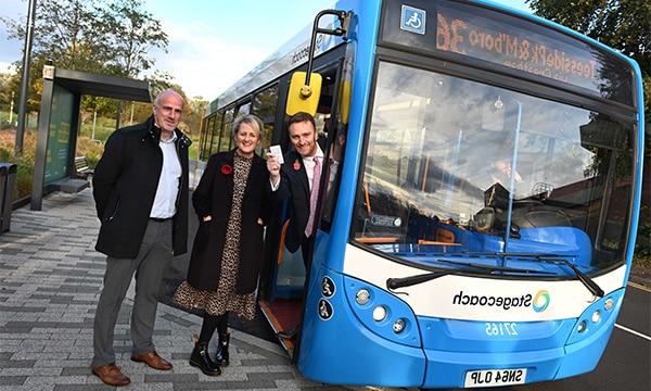Growing opportunities for your community: Four new bus routes to Teesside Park.
